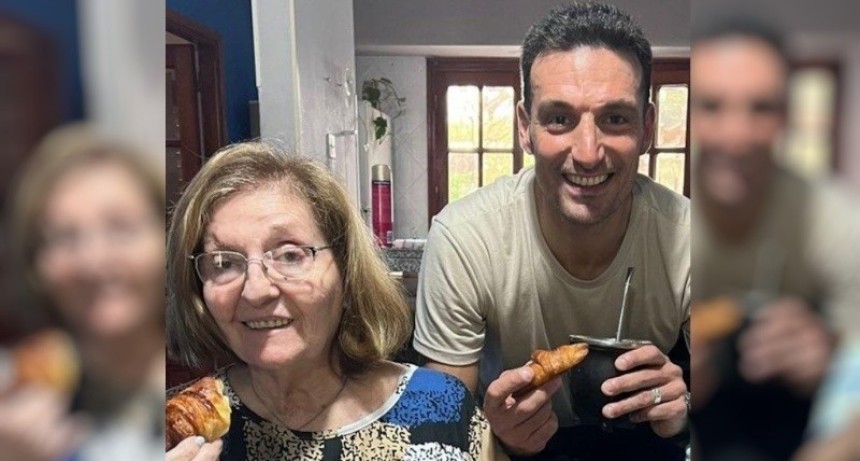 Muri&oacute; la madre de Lionel Scaloni