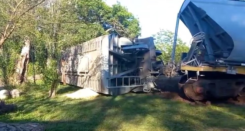 Otro tren descarril&oacute; en Santa Fe y gener&oacute; complicaciones en el tr&aacute;nsito