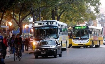 Transporte público: desvÃos de colectivos y cambio de paradas por trabajos de pavimentación