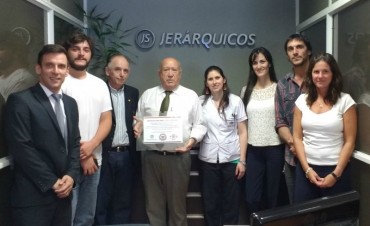 La Mutual Jer&aacute;rquicos es la primera organizaci&oacute;n en obtener la certificaci&oacute;n de &Aacute;REA CARDIOASISTIDA 