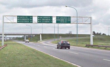 Licitaron el bacheo de la Autopista Santa Fe Rosario