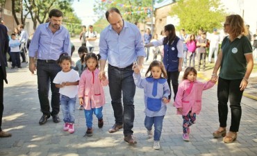 Barrio San Lorenzo cuenta con m&aacute;s calles pavimentadas