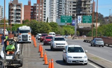 Este jueves comienzan las obras en la ruta 168 en horario nocturno