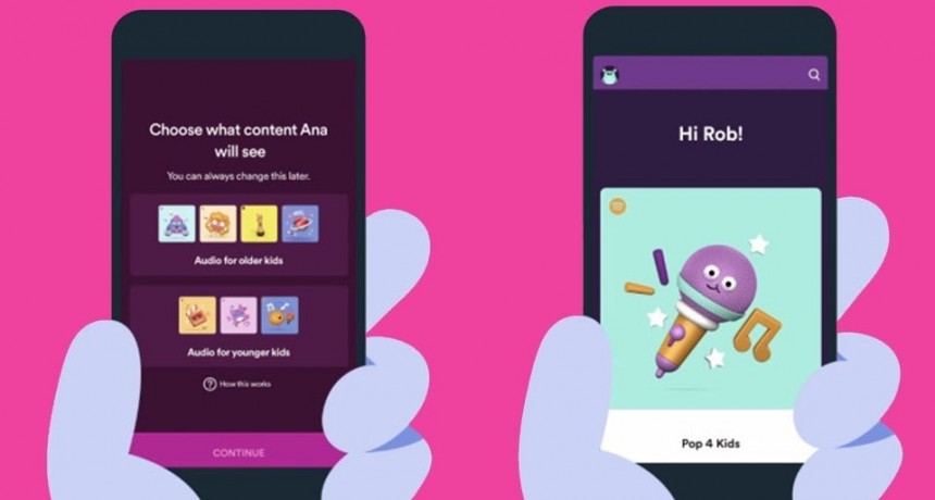 Spotify lanza &ldquo;Spotify Kids&rdquo;
