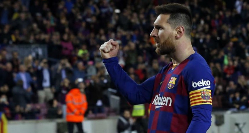 El presidente de Barcelona quiere a Messi de por vida