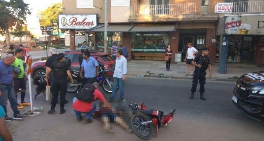 Lo acribillaron a balazos frente al club Uni&oacute;n