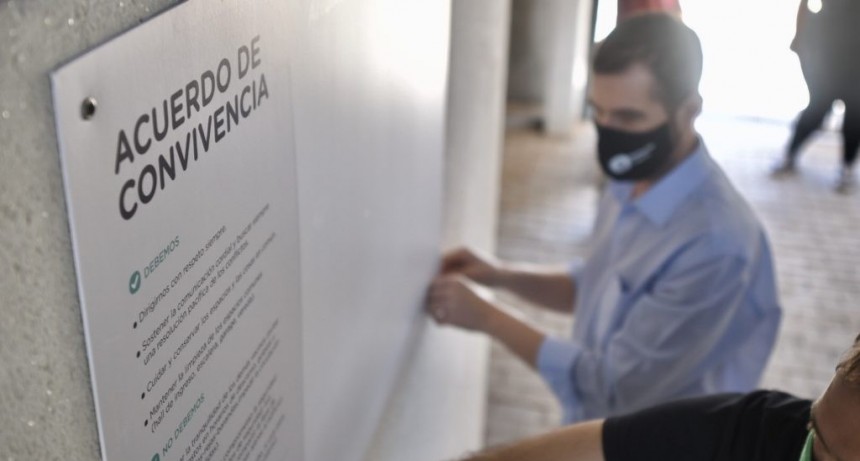 Vecinos de barrio Barranquitas firmaron un acuerdo de convivencia