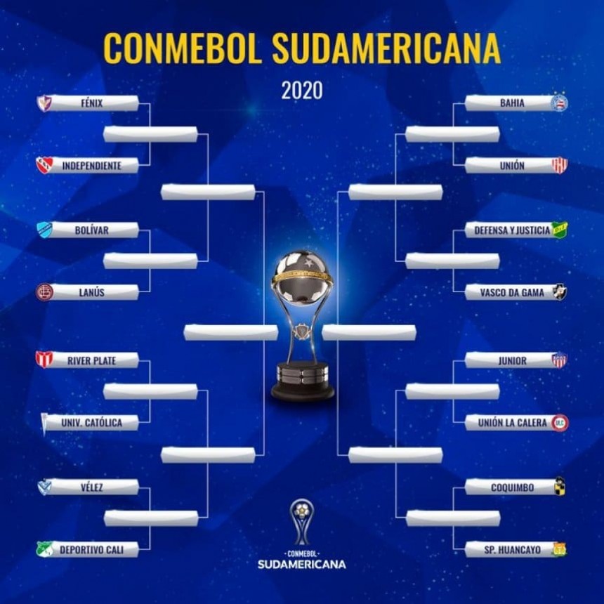 El cuadro de la Copa Sudamericana para los octavos de final
