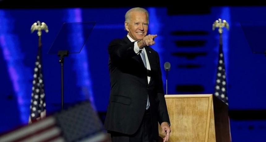 Joe Biden agradeci&oacute; a sus votantes y dijo que va a ser un presidente que une, no que divide