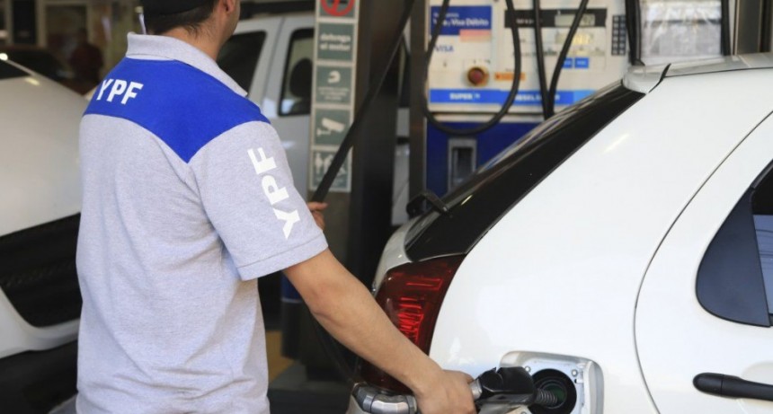 Combustibles: YPF sube los precios 2,5% a partir de hoy