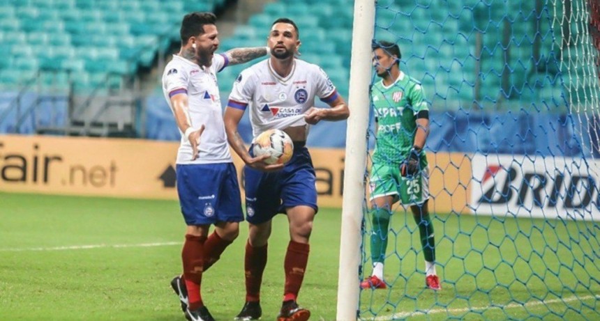 Uni&oacute;n fue m&aacute;s, pero cay&oacute; ante Bah&iacute;a en Brasil en la ida de la Copa Sudamericana
