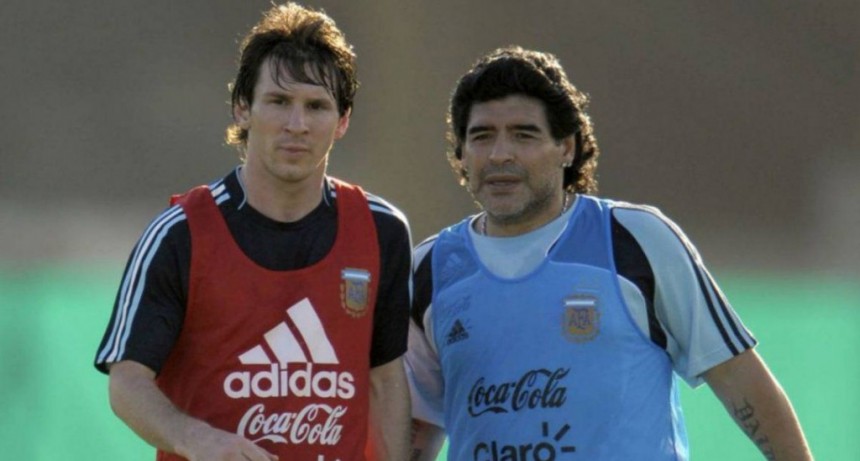 Emotiva despedida de Messi: Nos deja pero no se va, porque el Diego es eterno