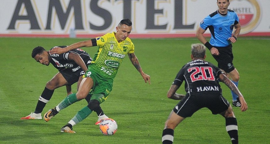 Defensa y Justicia empat&oacute; ante Vasco da Gama por la Copa Sudamericana