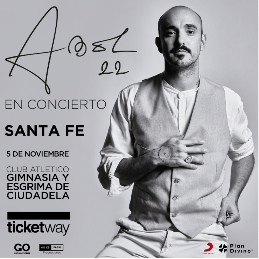 Cuenta regresiva para el esperado show de Abel Pintos en Santa Fe