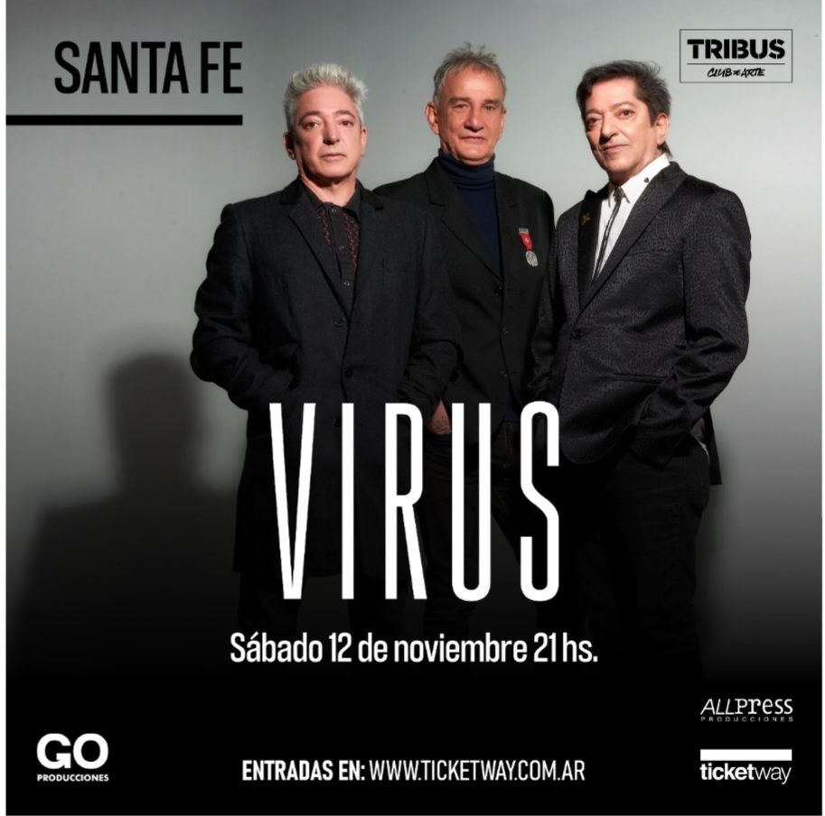 Virus llega a Santa Fe en el marco de su gira despedida