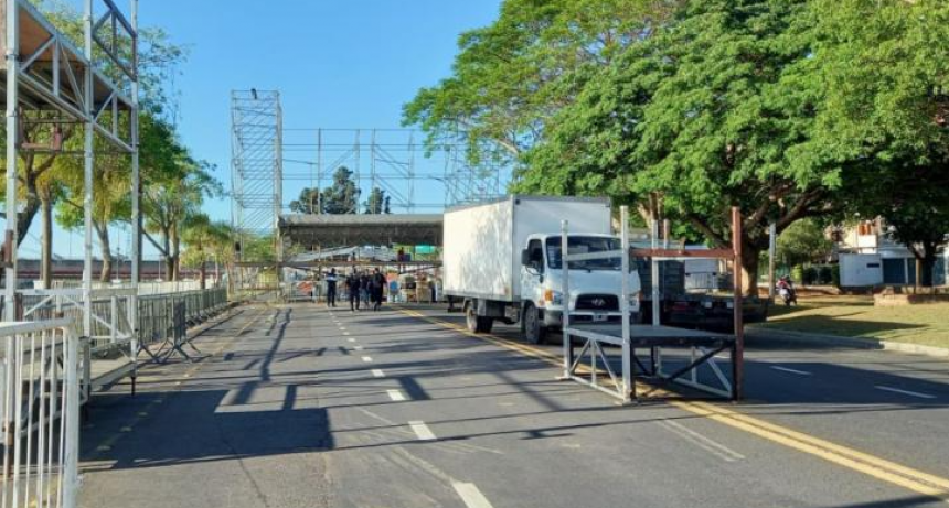 Comenzaron los cortes de tr&aacute;nsito por el aniversario 449&deg; de la ciudad