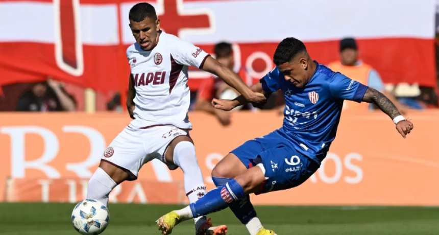 Uni&oacute;n y Lan&uacute;s igualaron sin goles