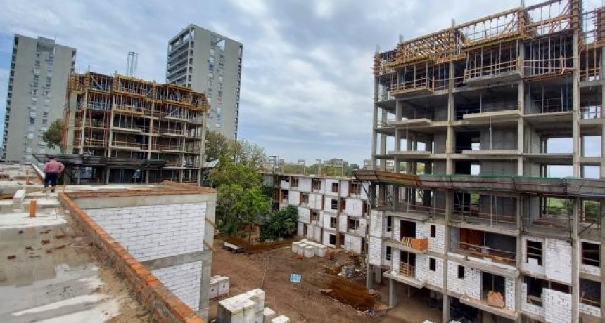 Avanza la construcci&oacute;n de complejos habitacionales en barrio Transporte y en el Parque Federal