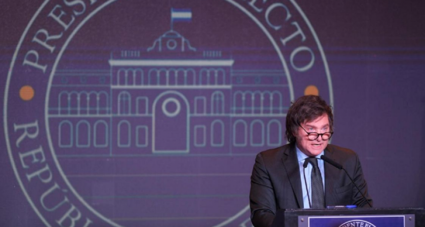 Javier Milei: "Hoy comienza la reconstrucción de Argentina"