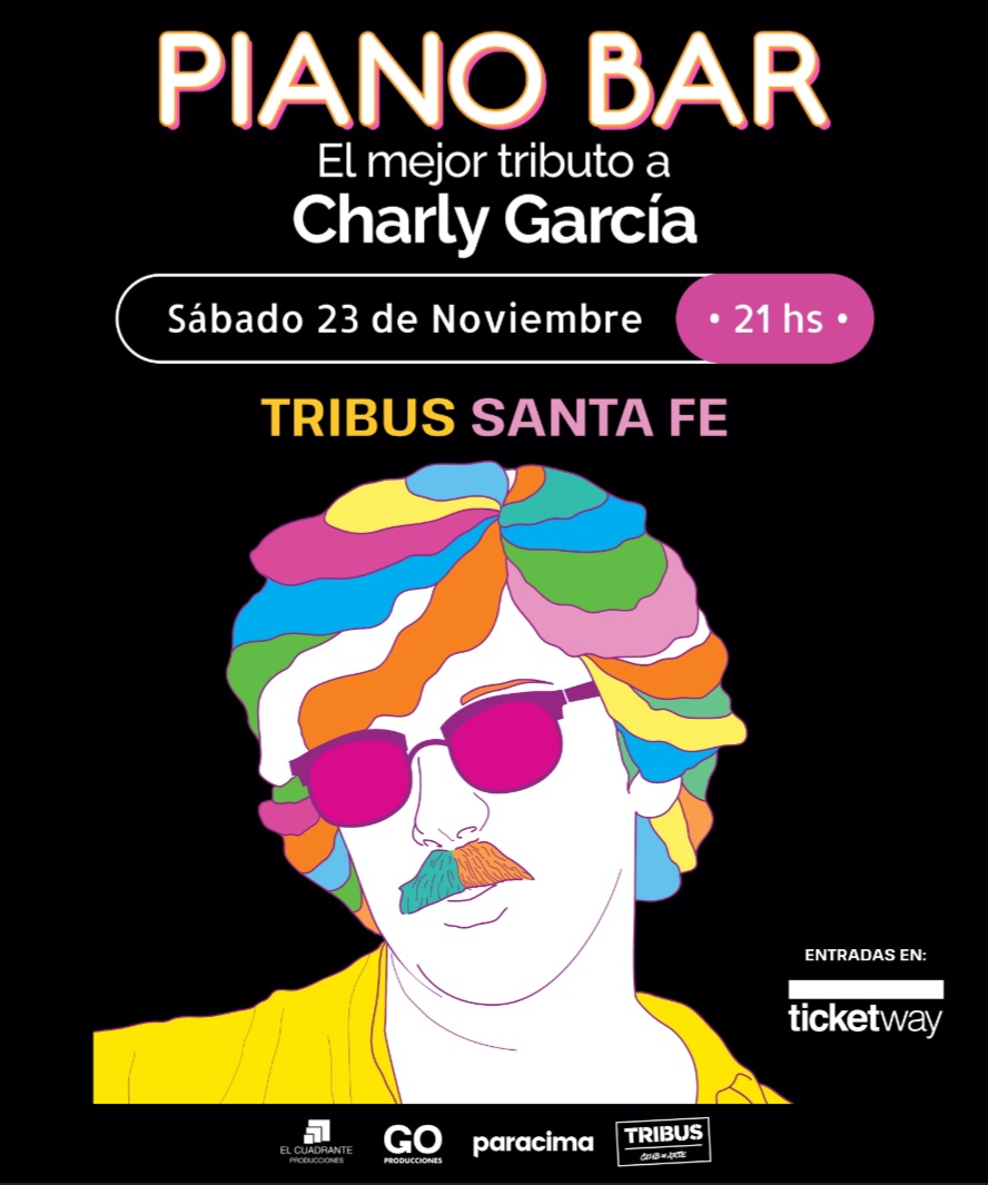 Piano Bar, el mejor tributo a Charly García en Santa Fe