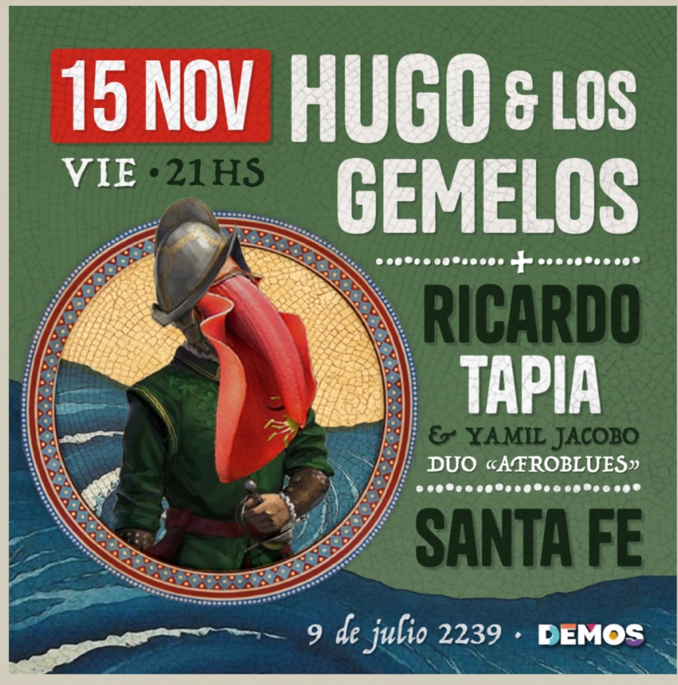 Hugo & Los Gemelos + Ricardo Tapia en Demos