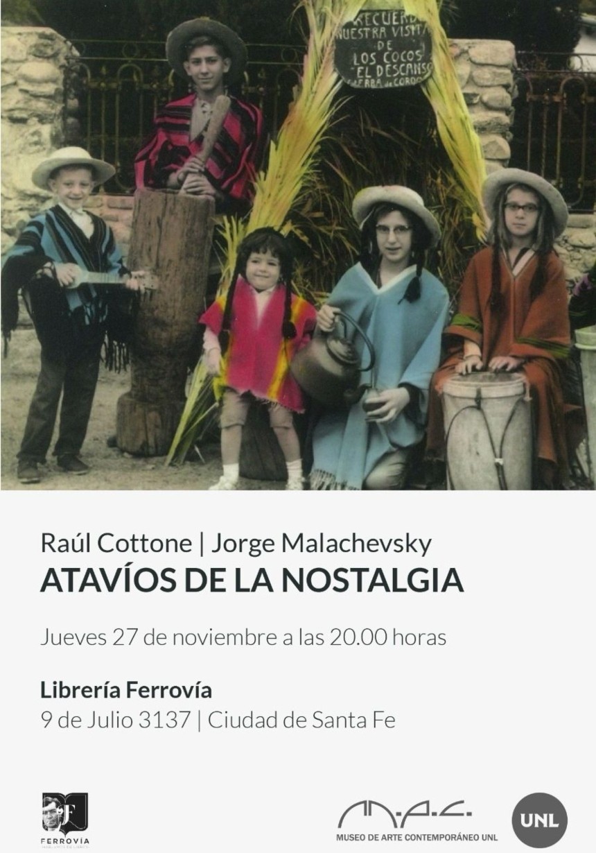 Presentan el libro &ldquo;Atav&iacute;os de la nostalgia&rdquo;