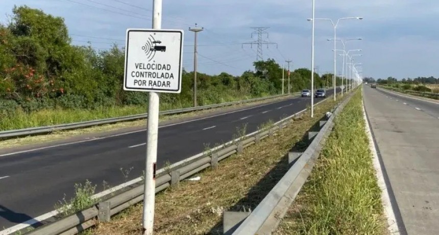 Vialidad nacional intim&oacute; a provincia para que quite el radar de la ruta 168