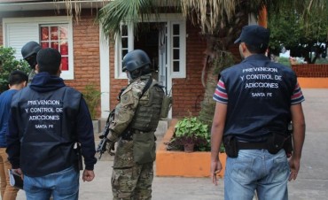 Importantes allanamientos realizados en Santa Fe y alrededores