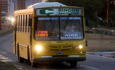Apedrearon un colectivo en la Ruta Nacional 168