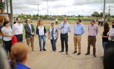 Se inaugur&oacute; el desag&uuml;e Callej&oacute;n Funes