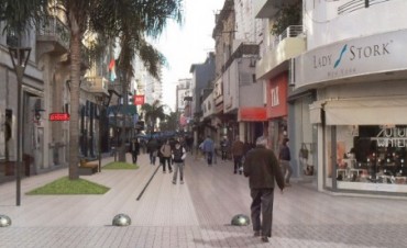 Presentaron cuatro propuestas para la remodelaci&oacute;n de la Peatonal San Mart&iacute;n