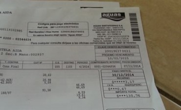 Tarifas 2018: Aguas Santafesinas pide aumentos de más del 50 %