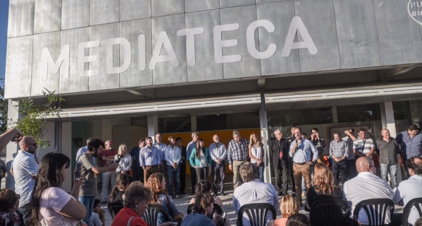 Se estrenó el edificio Nido-Mediateca La Cumbia