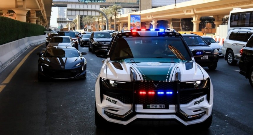 Giath, la nueva bestia de la Polic&iacute;a de Dubai