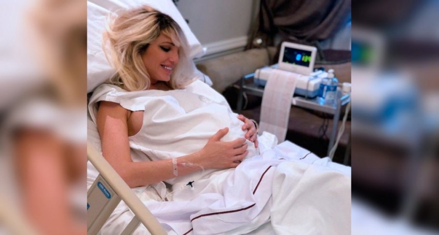 Vicky Xipolitakis fue mam&aacute;: naci&oacute; Salvador Uriel