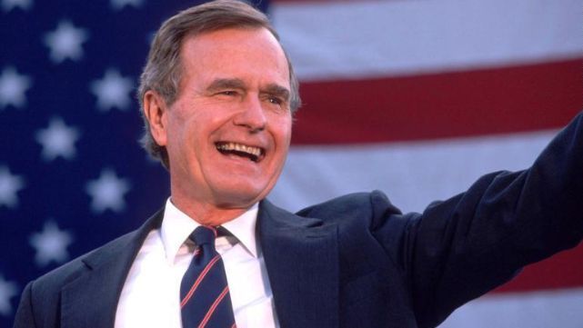 L&iacute;deres del mundo recordaron a Bush padre por su muerte