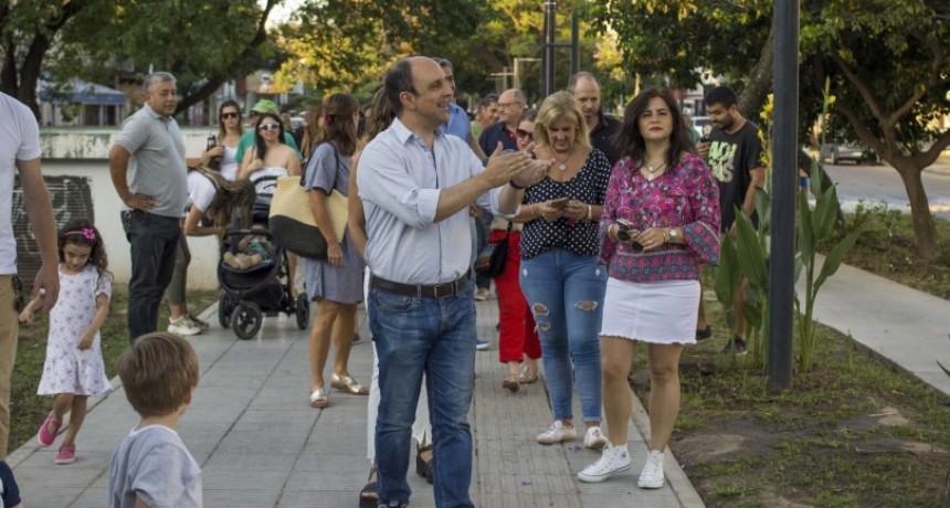 Se inauguraron las obras de remodelaci&oacute;n de Avenida Freyre