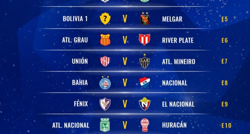 As&iacute; quedaron los cruces de la Copa Sudamericana