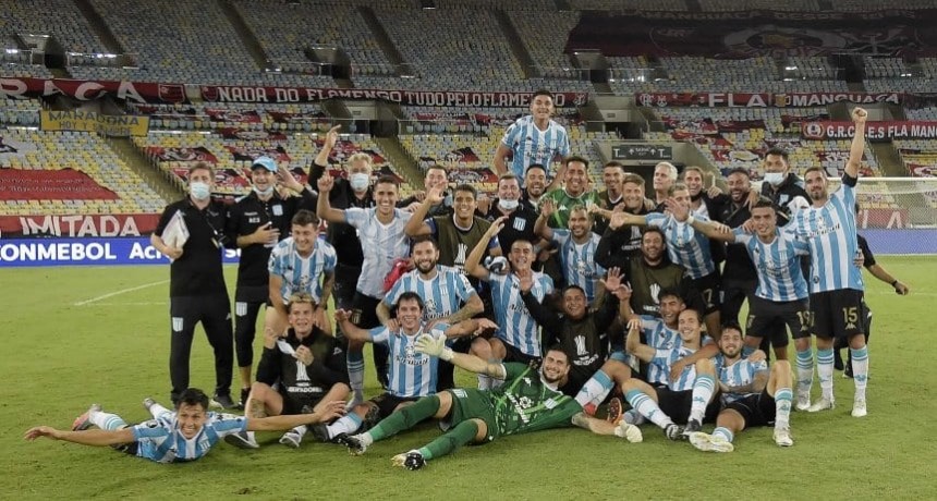 Racing le gan&oacute; a Flamengo por penales y pas&oacute; a cuartos en la Copa Libertadores