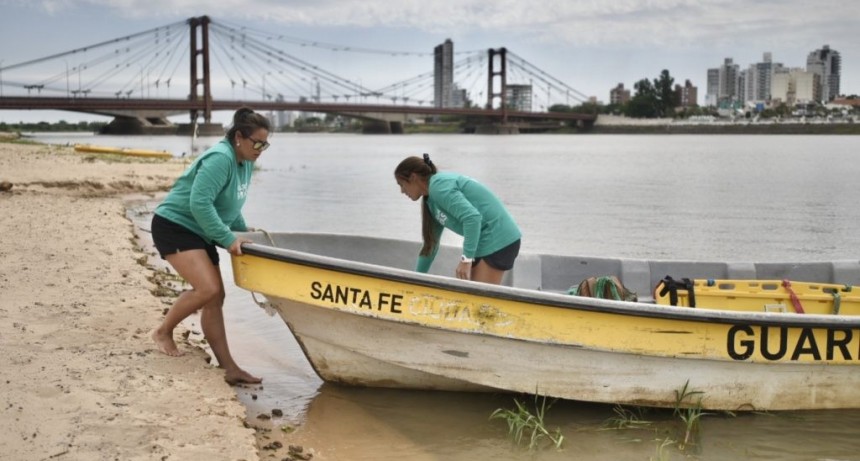 Un verano de logros para las mujeres guardavidas de Santa Fe