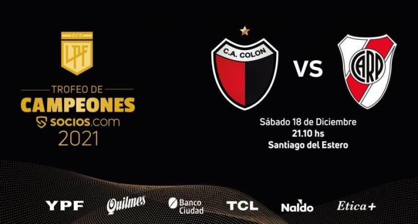 Arranca hoy la venta de entradas para la final entre Col&oacute;n y River en Santiago del Estero
