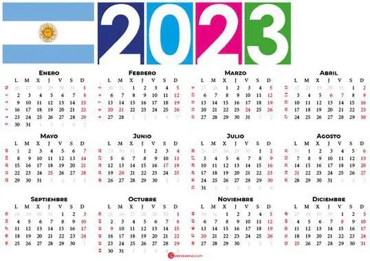 Esta es la lista de feriados y fines de semana largos para 2023 en Argentina 