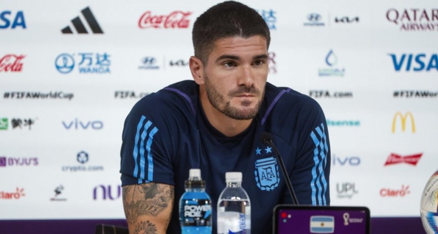 Rodrigo De Paul: "El equipo est&aacute; con mucha fe e ilusi&oacute;n"