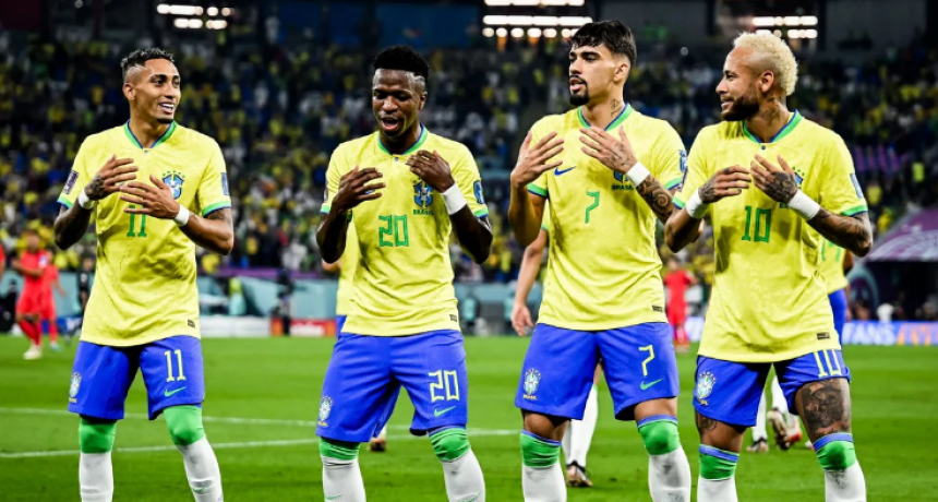 Brasil goleó a Corea del Sur y está en cuartos de final