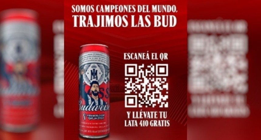 Budweiser regala las cervezas que no pudo vender en Qatar