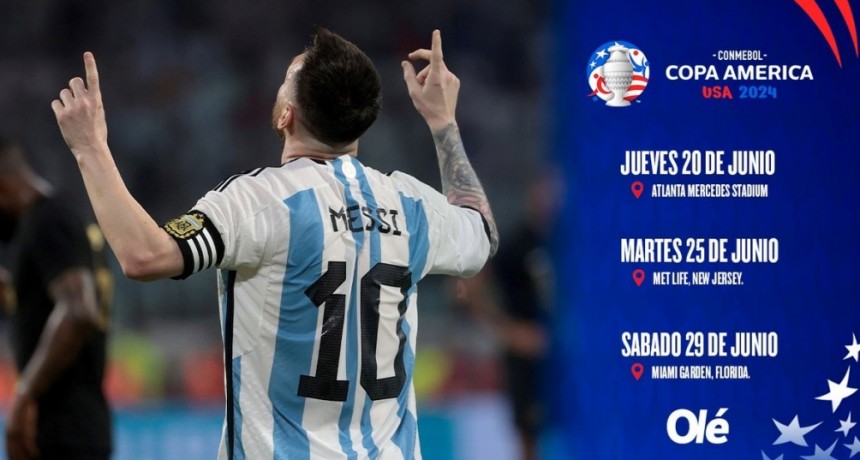 Selecci&oacute;n Argentina: sedes, estadios y calendario para la Copa Am&eacute;rica