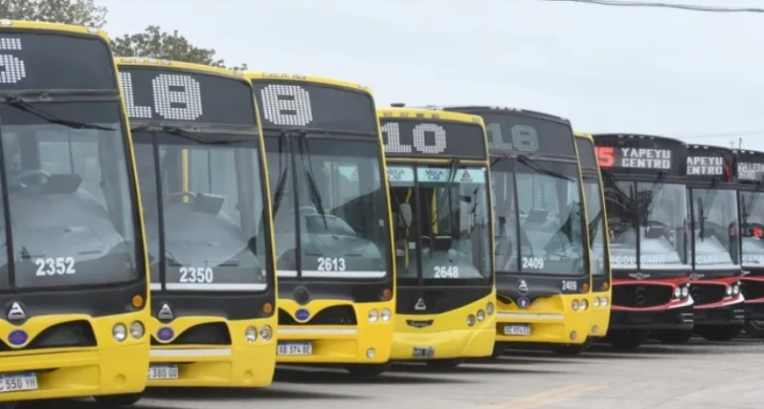 Desde este martes se reducir&aacute; en un 25% el servicio de colectivos