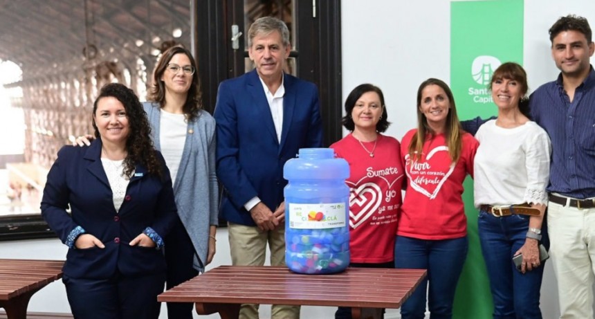 &ldquo;Junt&aacute;, Recicl&aacute;, Transform&aacute;&rdquo;: se entreg&oacute; mobiliario urbano a tres instituciones de la ciudad