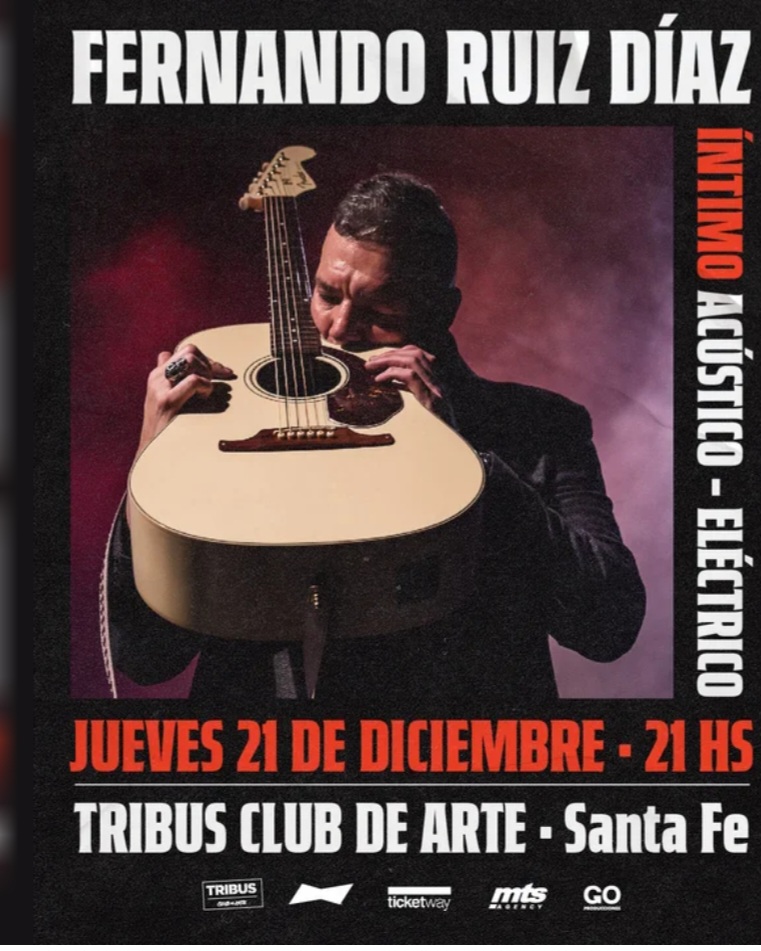 Fernando Ruiz D&iacute;az regresa a Tribus con su formato el&eacute;ctrico-ac&uacute;stico