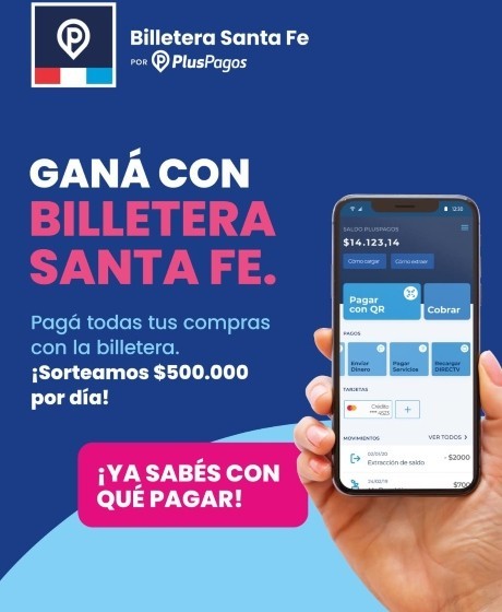 Billetera Santa Fe renueva su programa con sorteos y beneficios especiales